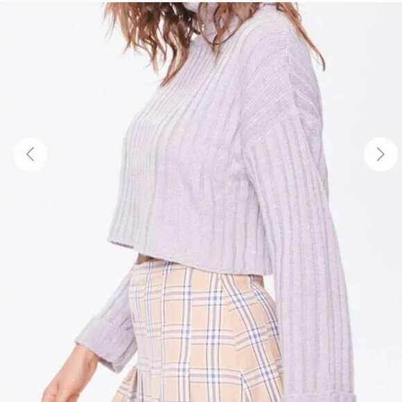 Forever 21 - Ribbed Turtleneck Sweater - Picture 9 of 11